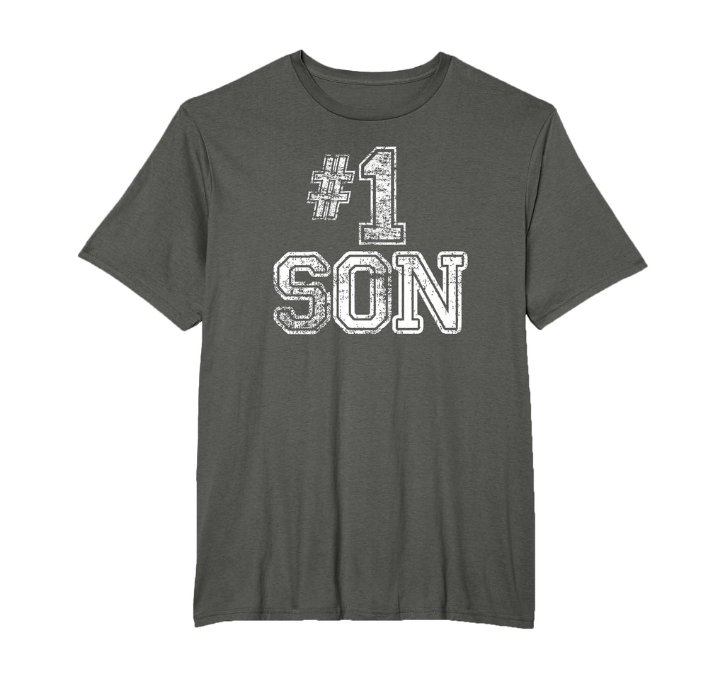 1 Son Number One T-Shirt - Aesthetic Graphic for Adults - T-Shirt, Sweatshirt, Hoodie