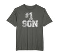 1 Son Number One T-Shirt - Aesthetic Graphic for Adults - T-Shirt, Sweatshirt, Hoodie