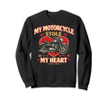 Motorcycle Biker Valentines Day My Sweatshirt - Novelty Apparel Unisex - T-Shirt, Sweatshirt, Hoodie