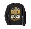 Proud Dad 2026 Graduate Senior Class Sweatshirt - Minimalist Print Unisex - T-Shirt, Sweatshirt, Hoodie