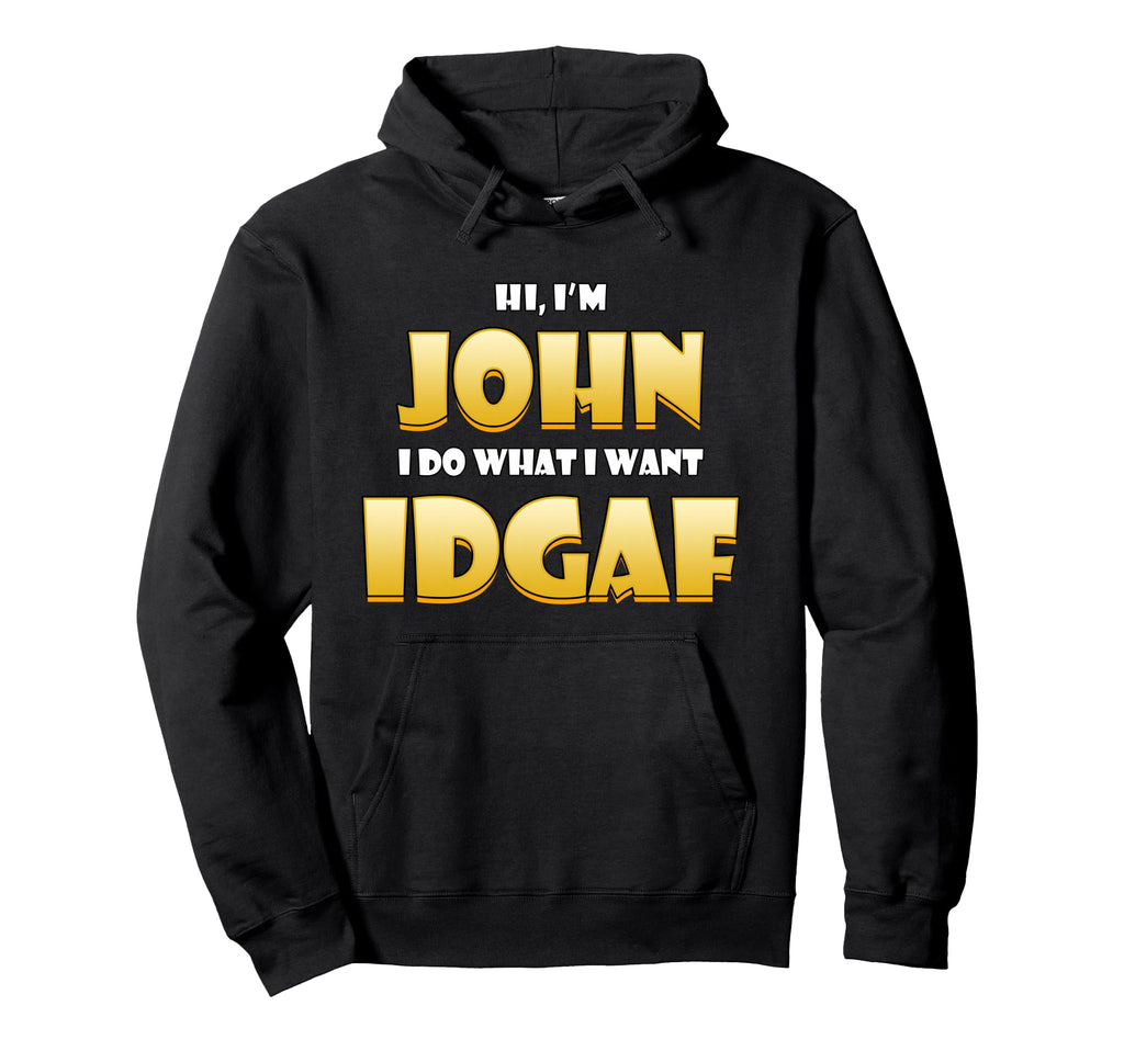 John Costume Idgaf Meme Personalized Hoodie - Unique Graphic Men Women - T-Shirt, Sweatshirt, Hoodie