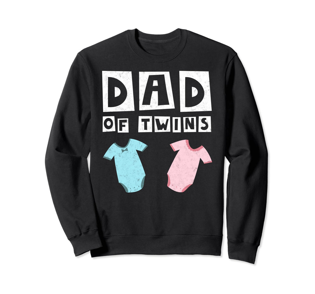 Dad Twins Fathers Day Dad Father Twins Sweatshirt - Unique Graphic Unisex - T-Shirt, Sweatshirt, Hoodie