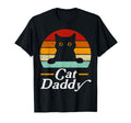 Black Cat Daddy Birthday Fathers Day Cat T-Shirt - Minimalist Print Unisex - T-Shirt, Sweatshirt, Hoodie