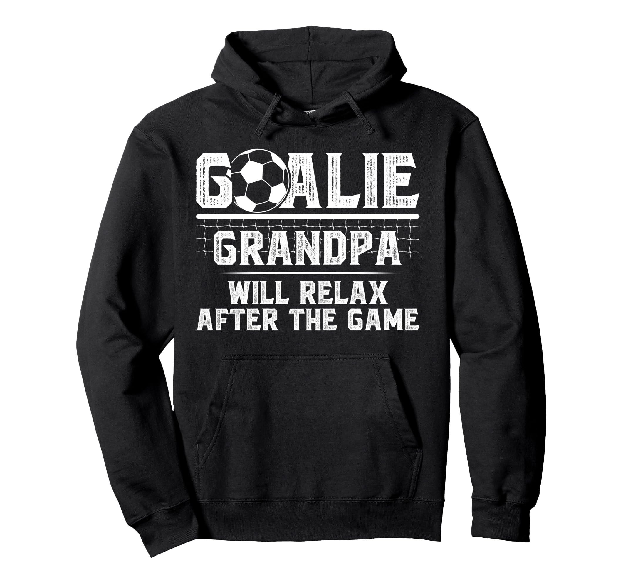Funny Soccer Goalie Grandpa Soccer Hoodie - Custom Art Print Men Women - T-Shirt, Sweatshirt, Hoodie