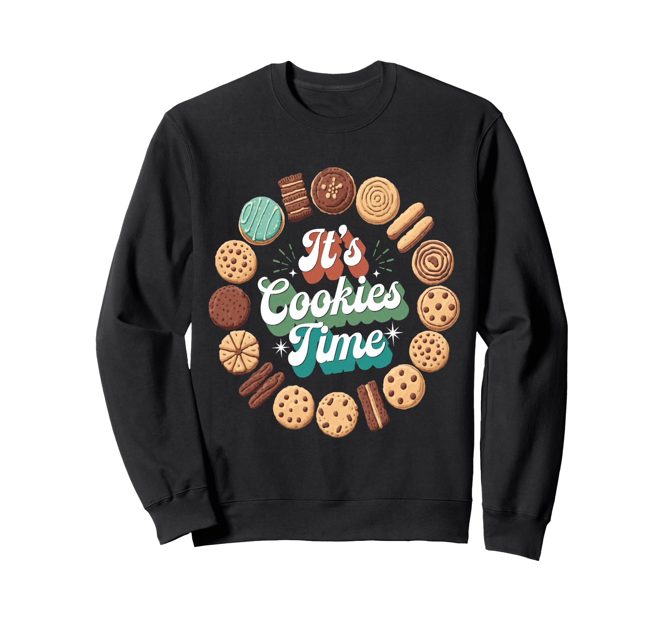 Its Cookie Time Scout Cookie Sweatshirt - Custom Art Print for Adults - T-Shirt, Sweatshirt, Hoodie