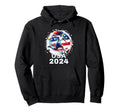 American Flag Soccer Womens Hoodie - Casual Everyday Wear for Adults - T-Shirt, Sweatshirt, Hoodie
