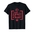 Like Beauty Play Like Beast Womens T-Shirt - Fun Novelty Design Unisex - T-Shirt, Sweatshirt, Hoodie