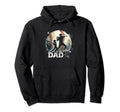 Baseball Dad Fathers Day Hoodie - Aesthetic Graphic Men Women - T-Shirt, Sweatshirt, Hoodie