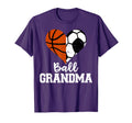 Ball Grandma Funny Soccer Basketball T-Shirt - Streetwear Style Men Women - T-Shirt, Sweatshirt, Hoodie
