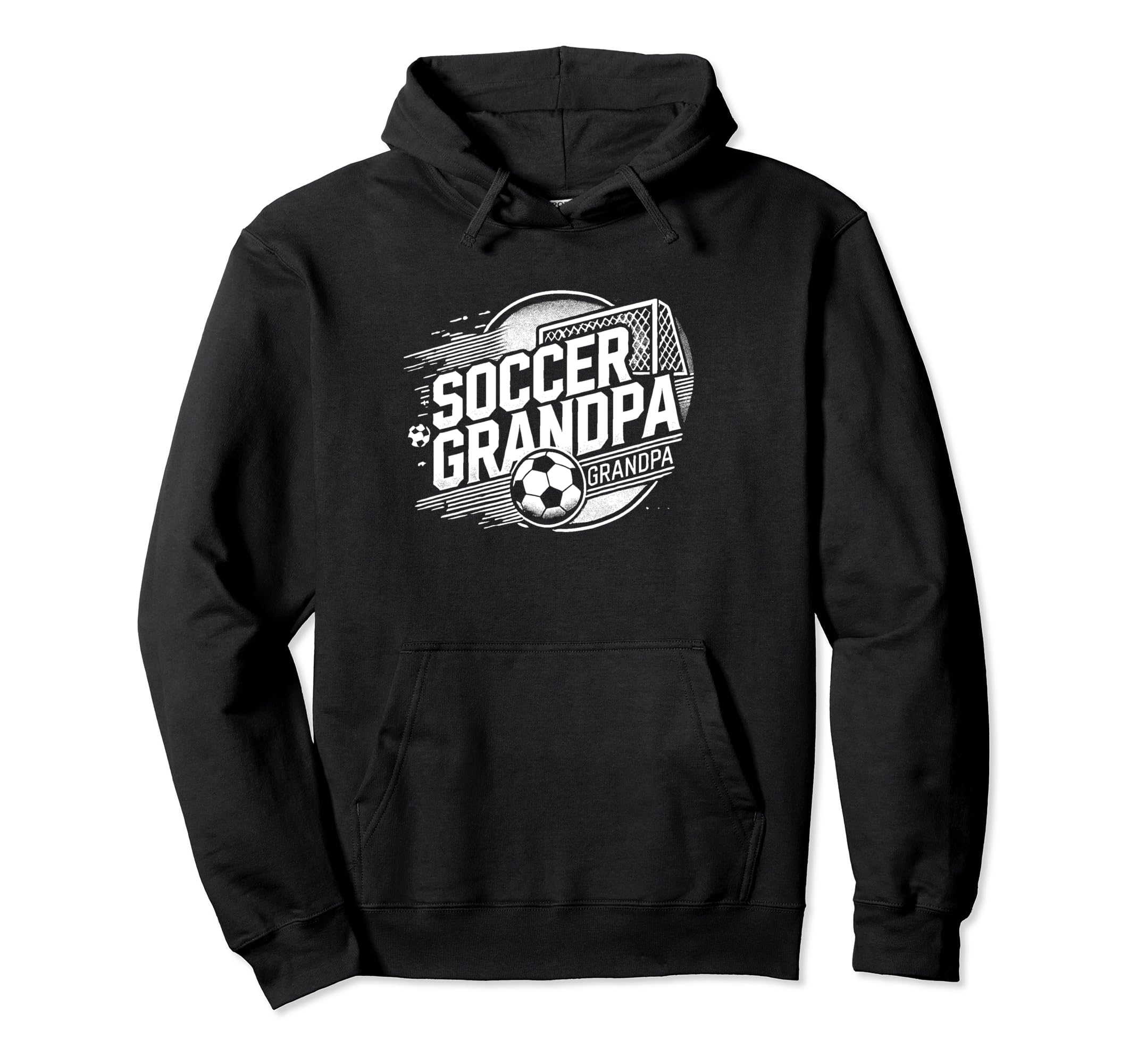 Soccer Grandpa Funny Grandfather Soccer Hoodie - Unique Graphic for Adults - T-Shirt, Sweatshirt, Hoodie