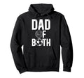Dad Both Proud Soccer Volleyball Dad Hoodie - Custom Art Print Men Women - T-Shirt, Sweatshirt, Hoodie