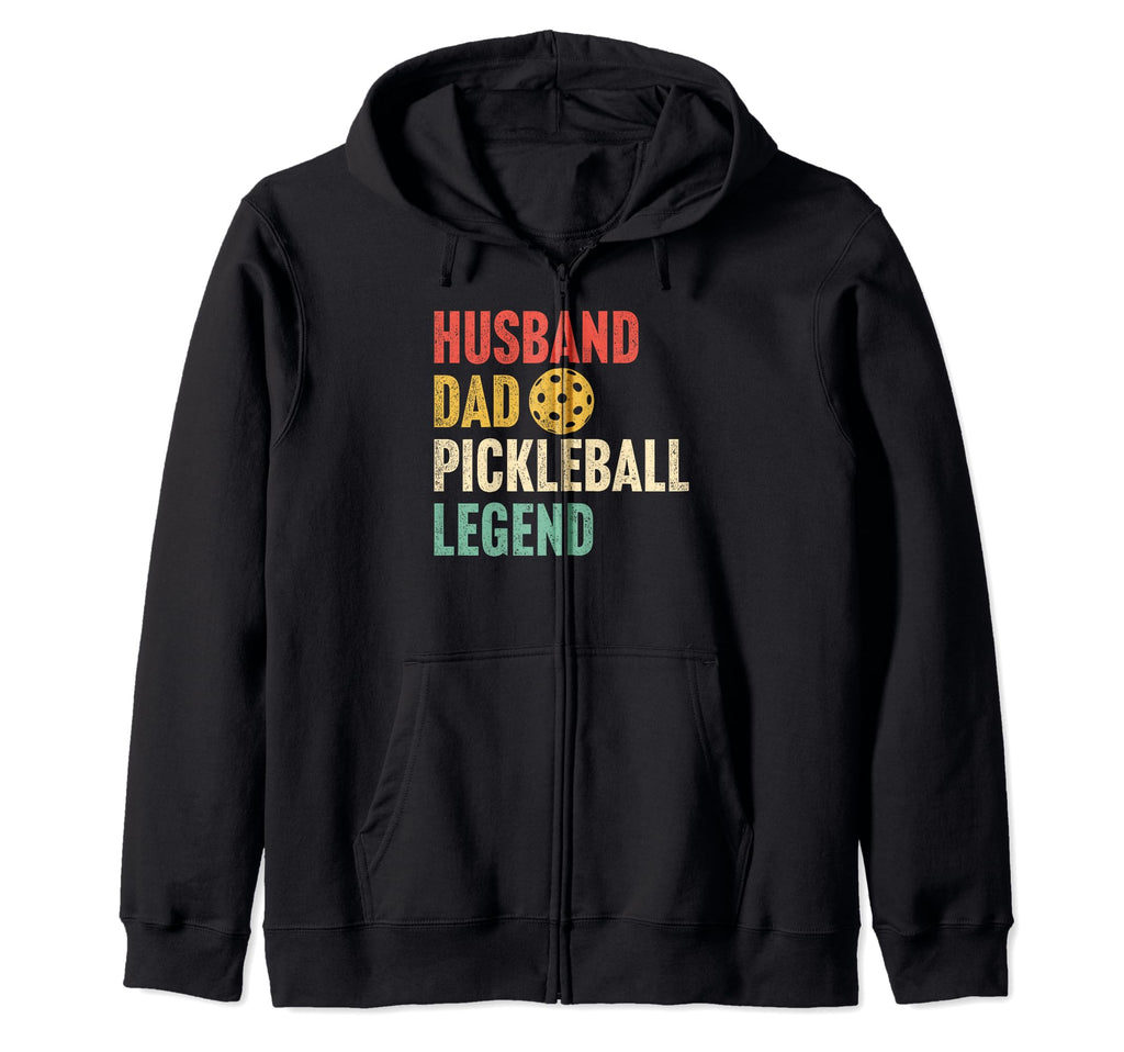 Husband Dad Pickleball Legend Gift T-Shirt - Unique Graphic for Adults - T-Shirt, Sweatshirt, Hoodie