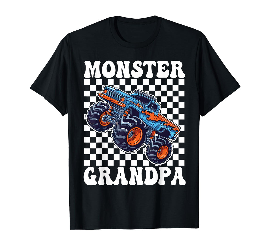 Monster Truck Grandpa Family Matching T-Shirt - Trendy Graphic Men Women - T-Shirt, Sweatshirt, Hoodie