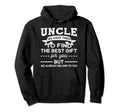 Uncle Best Uncle Hoodie - Novelty Apparel for Adults - T-Shirt, Sweatshirt, Hoodie