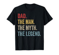 Dad Myth Legend Fathers Day Gift T-Shirt - Aesthetic Graphic Men Women - T-Shirt, Sweatshirt, Hoodie