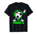 12 Year Old Happy 12Th Birthday Soccer T-Shirt - Trendy Graphic Men Women - T-Shirt, Sweatshirt, Hoodie
