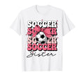 Groovy Soccer Sister Coquette Bow T-Shirt - Streetwear Style Men Women - T-Shirt, Sweatshirt, Hoodie