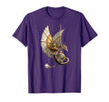Steampunk Dragon Clock T-Shirt - Casual Everyday Wear Men Women - T-Shirt, Sweatshirt, Hoodie
