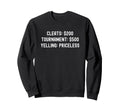 Soccer Mom Dad Cleats Tournaments Sweatshirt - Fun Novelty Design Unisex - T-Shirt, Sweatshirt, Hoodie