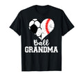Ball Grandma Funny Soccer Baseball T-Shirt - Novelty Apparel Men Women - T-Shirt, Sweatshirt, Hoodie