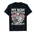 My Son Has Your Back Proud Army Dad T-Shirt - Graphic Print for Adults - T-Shirt, Sweatshirt, Hoodie