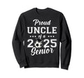 Senior Uncle Soccer Class 2025 Sweatshirt - Graphic Print for Adults - T-Shirt, Sweatshirt, Hoodie