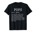 Pops Definition Fathers Day Funny T-Shirt - Aesthetic Graphic for Adults - T-Shirt, Sweatshirt, Hoodie