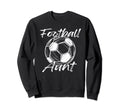 Football Aunt Family Matching Sweatshirt - Aesthetic Graphic for Adults - T-Shirt, Sweatshirt, Hoodie