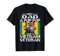 Dad Pop Pop Vietnam Veteran T-Shirt - Casual Everyday Wear for Adults - T-Shirt, Sweatshirt, Hoodie