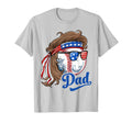 Patriotic Baseball Dad Funny 4Th T-Shirt - Casual Everyday Wear Men Women - T-Shirt, Sweatshirt, Hoodie