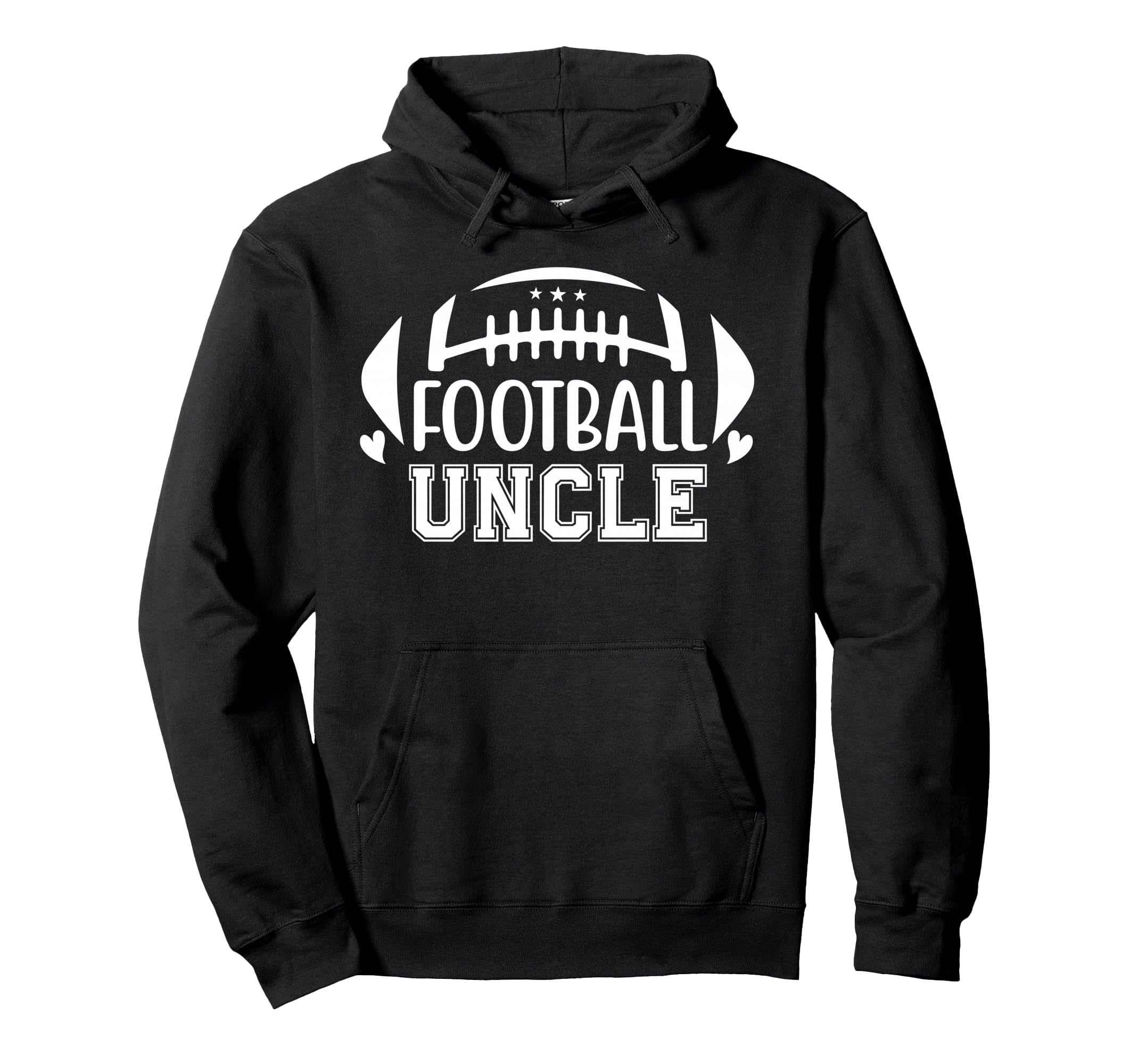 Football Uncle Loud And Proud Uncle Hoodie - Unique Graphic for Adults - T-Shirt, Sweatshirt, Hoodie