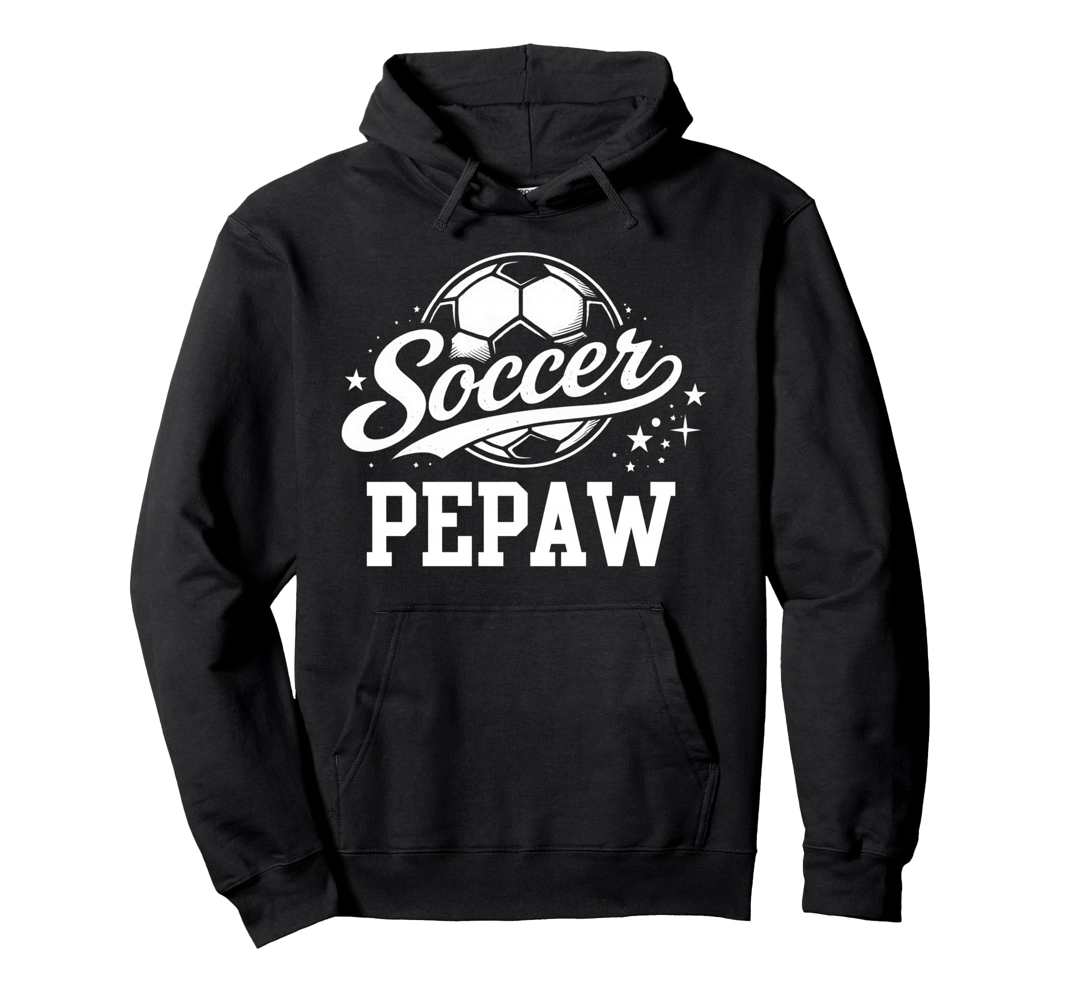Soccer Pepaw Soccer Ball Hoodie - Minimalist Print Unisex - T-Shirt, Sweatshirt, Hoodie