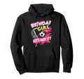 Birthday Lets Kick It Bday Soccer Hoodie - Unique Graphic for Adults - T-Shirt, Sweatshirt, Hoodie