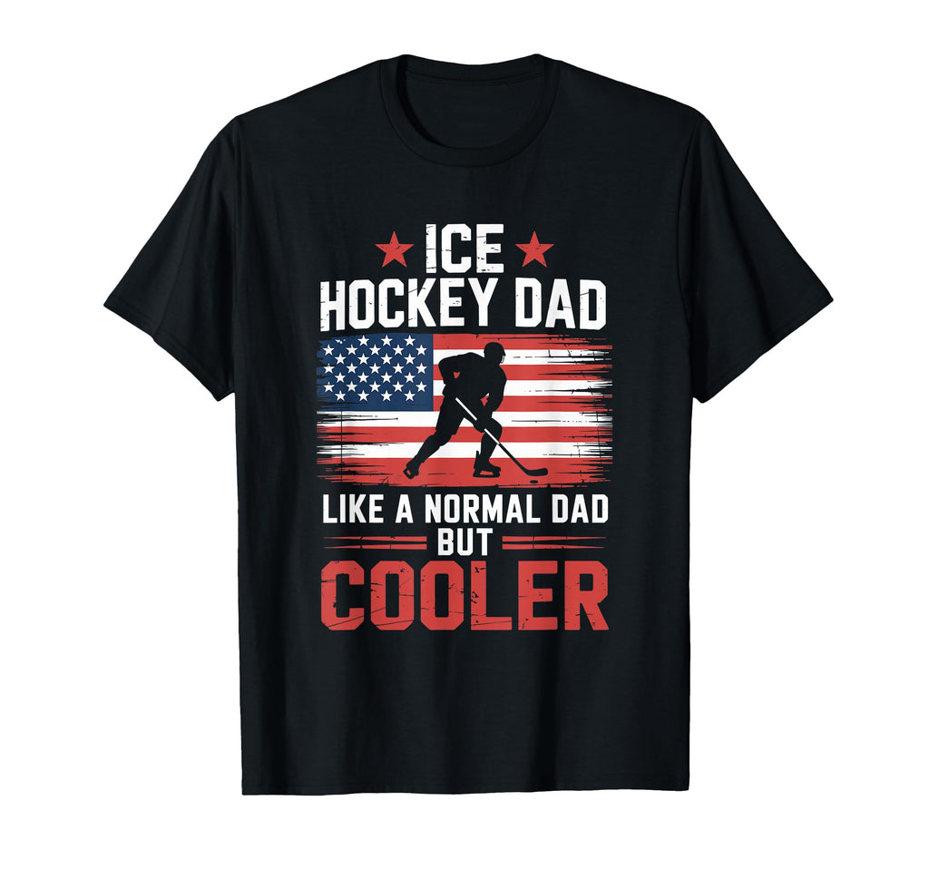 Ice Hockey Dad Gifts Accessories Hoodie - Trendy Graphic for Adults - T-Shirt, Sweatshirt, Hoodie