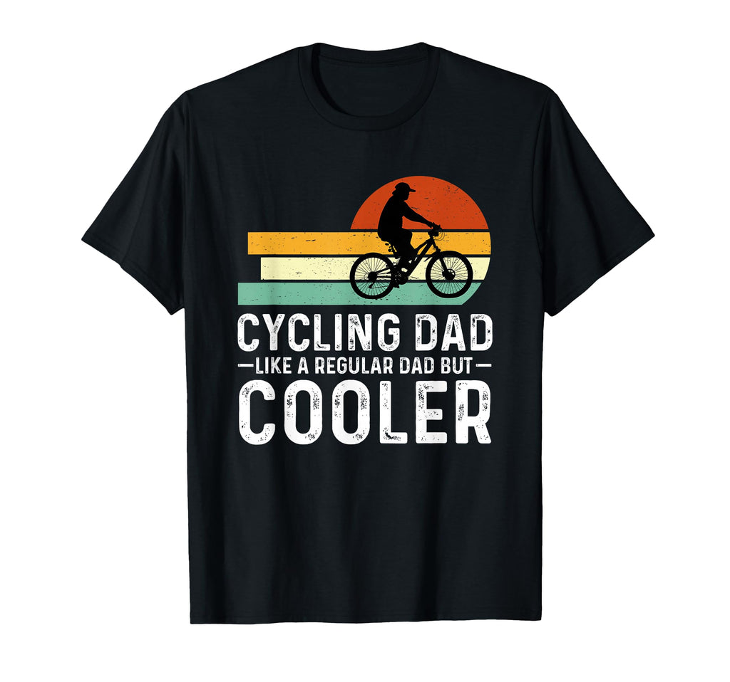 Cycling Dad Like Regular Dad But T-Shirt - Minimalist Print Men Women - T-Shirt, Sweatshirt, Hoodie