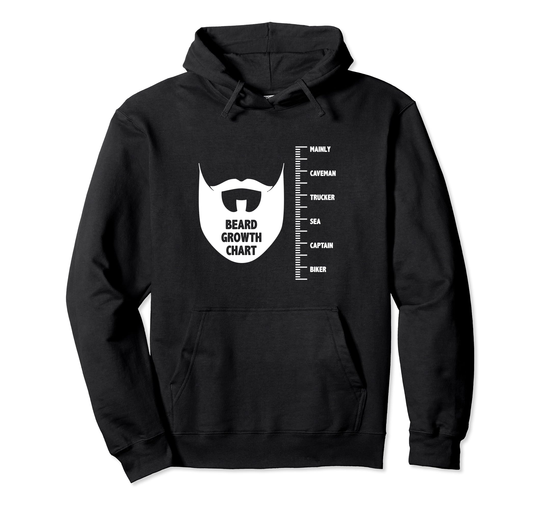 Bearded Guy Funny Beard Lover Mustache I Hoodie - Novelty Apparel Unisex - T-Shirt, Sweatshirt, Hoodie