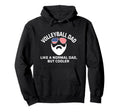 Volleyball Dad Flag Funny Bearded Hoodie - Streetwear Style Unisex - T-Shirt, Sweatshirt, Hoodie