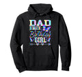 Dad Birthday Butterfly Party Matching Hoodie - Graphic Print Men Women - T-Shirt, Sweatshirt, Hoodie
