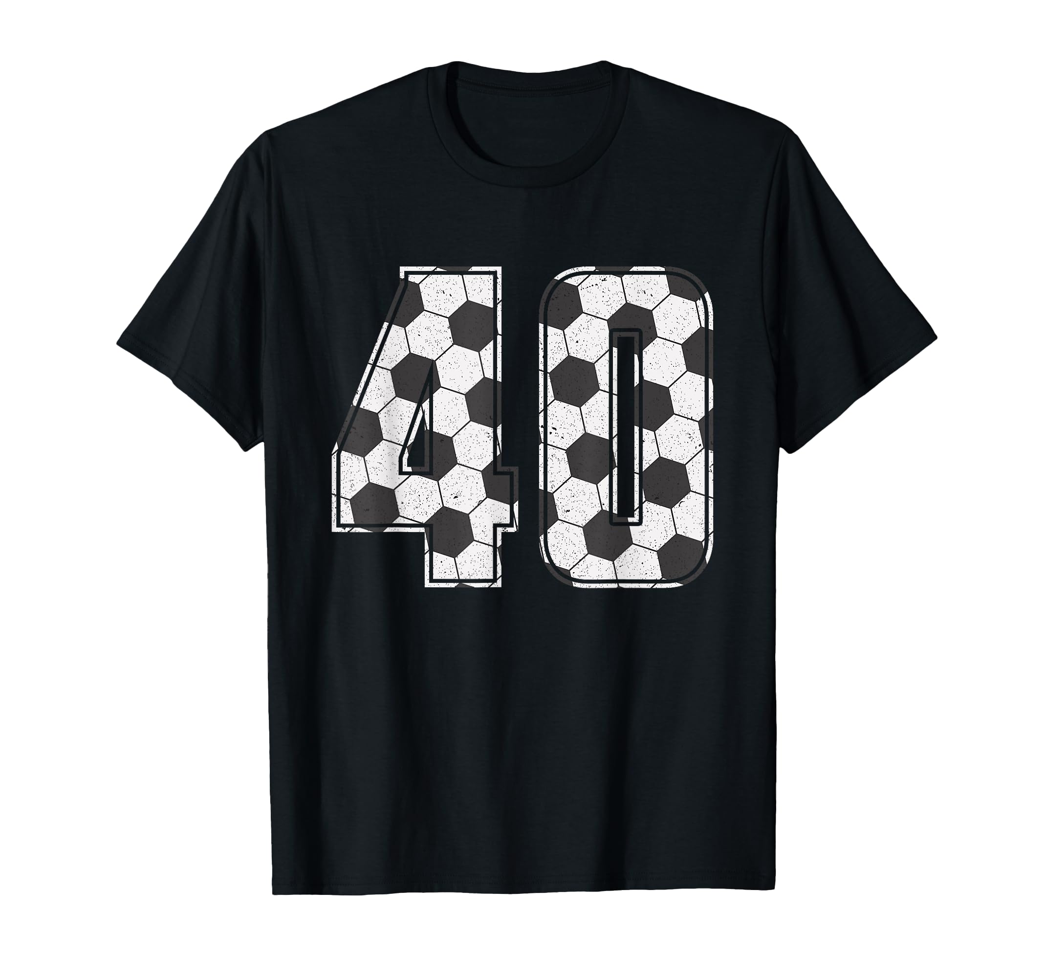 Soccer Player Number 40 Forty Soccer T-Shirt - Trendy Graphic Unisex - T-Shirt, Sweatshirt, Hoodie