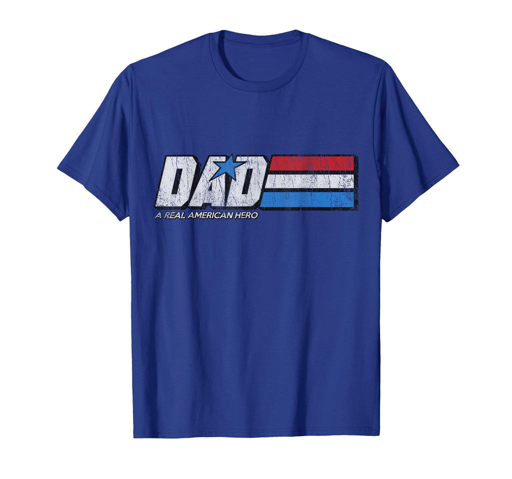 Dad Real American Hero T-Shirt - Casual Everyday Wear Men Women - T-Shirt, Sweatshirt, Hoodie