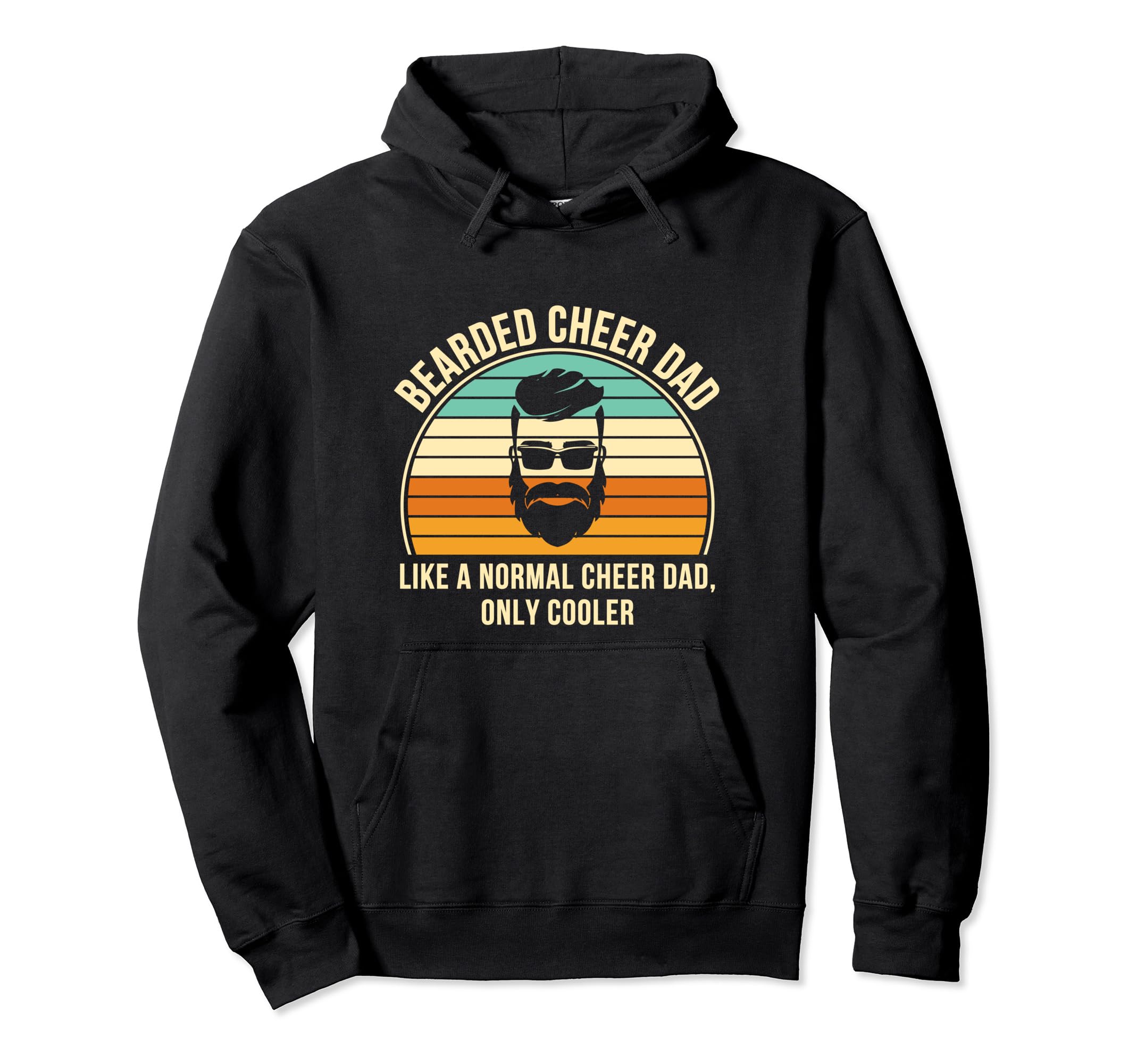 Cheer Dad Bearded Definition Hoodie - Aesthetic Graphic Unisex - T-Shirt, Sweatshirt, Hoodie