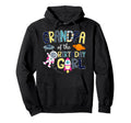 Grandpa Birthday Space Astronaut Family Hoodie - Unique Graphic for Adults - T-Shirt, Sweatshirt, Hoodie