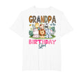 Grandpa Birthday Safari Jungle Animal T-Shirt - Unique Graphic for Adults - T-Shirt, Sweatshirt, Hoodie