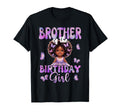 Brother Birthday Butterfly Family Afro T-Shirt - Minimalist Print Unisex - T-Shirt, Sweatshirt, Hoodie
