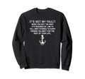 Navy Stories Dad Sailor Jokes Naval Sweatshirt - Minimalist Print Unisex - T-Shirt, Sweatshirt, Hoodie