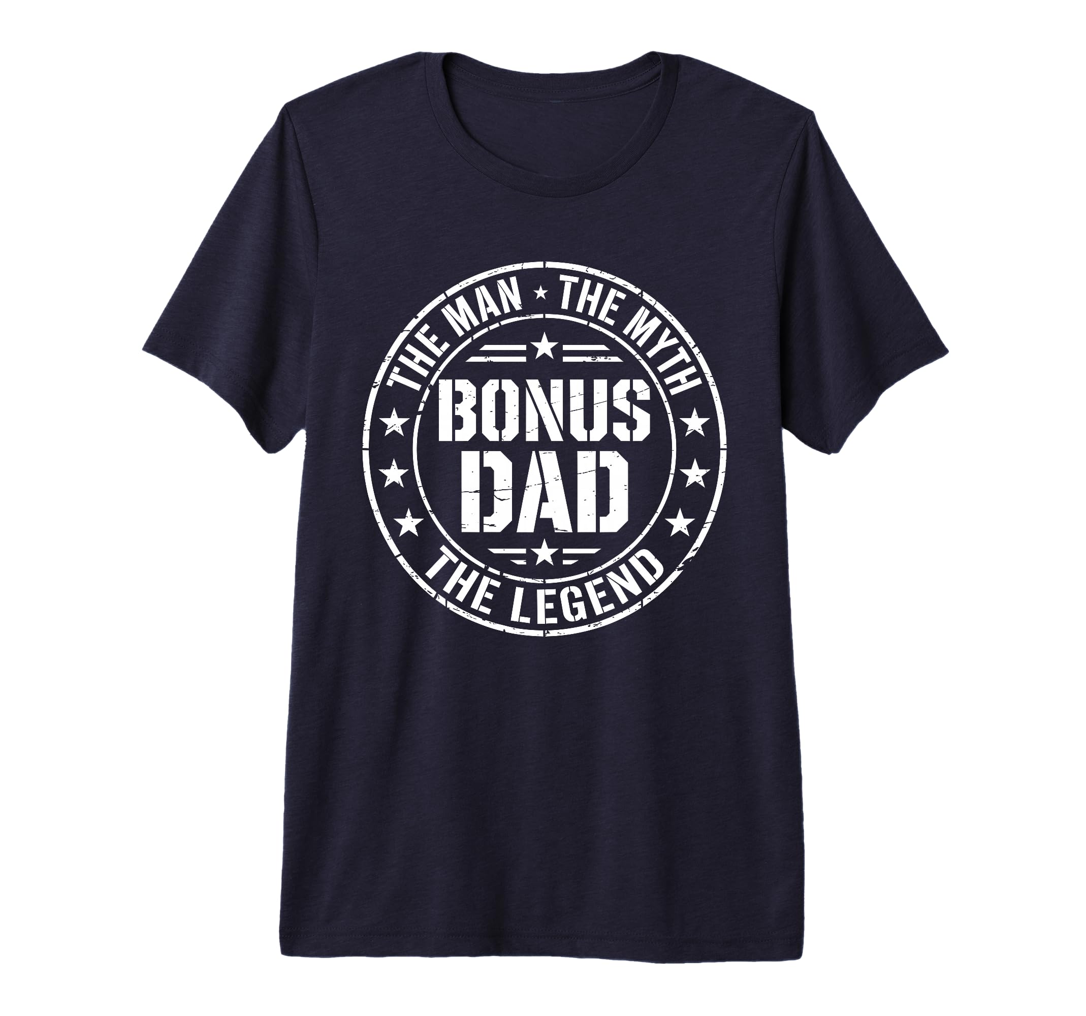 Mens Bonus Dad Myth Legend Fathers T-Shirt - Streetwear Style for Adults - T-Shirt, Sweatshirt, Hoodie
