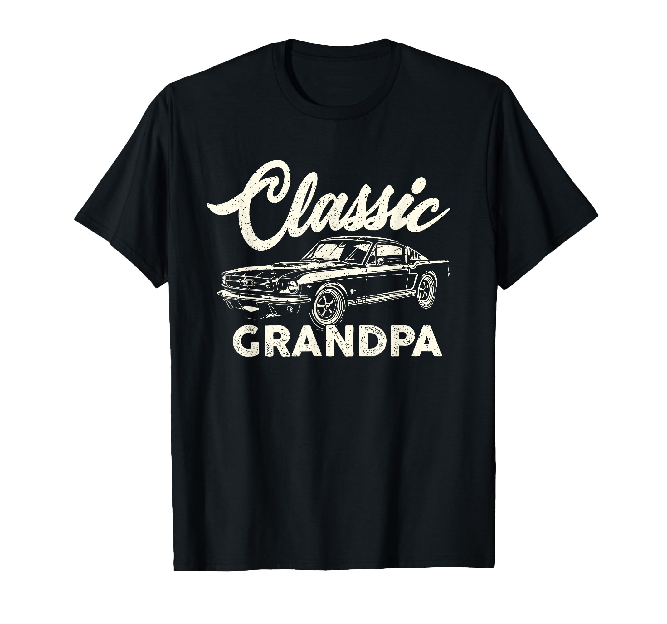 Grandpa Muscle Car Grandfather T-Shirt - Aesthetic Graphic Unisex - T-Shirt, Sweatshirt, Hoodie