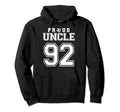 Number 92 Custom Proud Soccer Futbol Hoodie - Custom Art Print Unisex - T-Shirt, Sweatshirt, Hoodie
