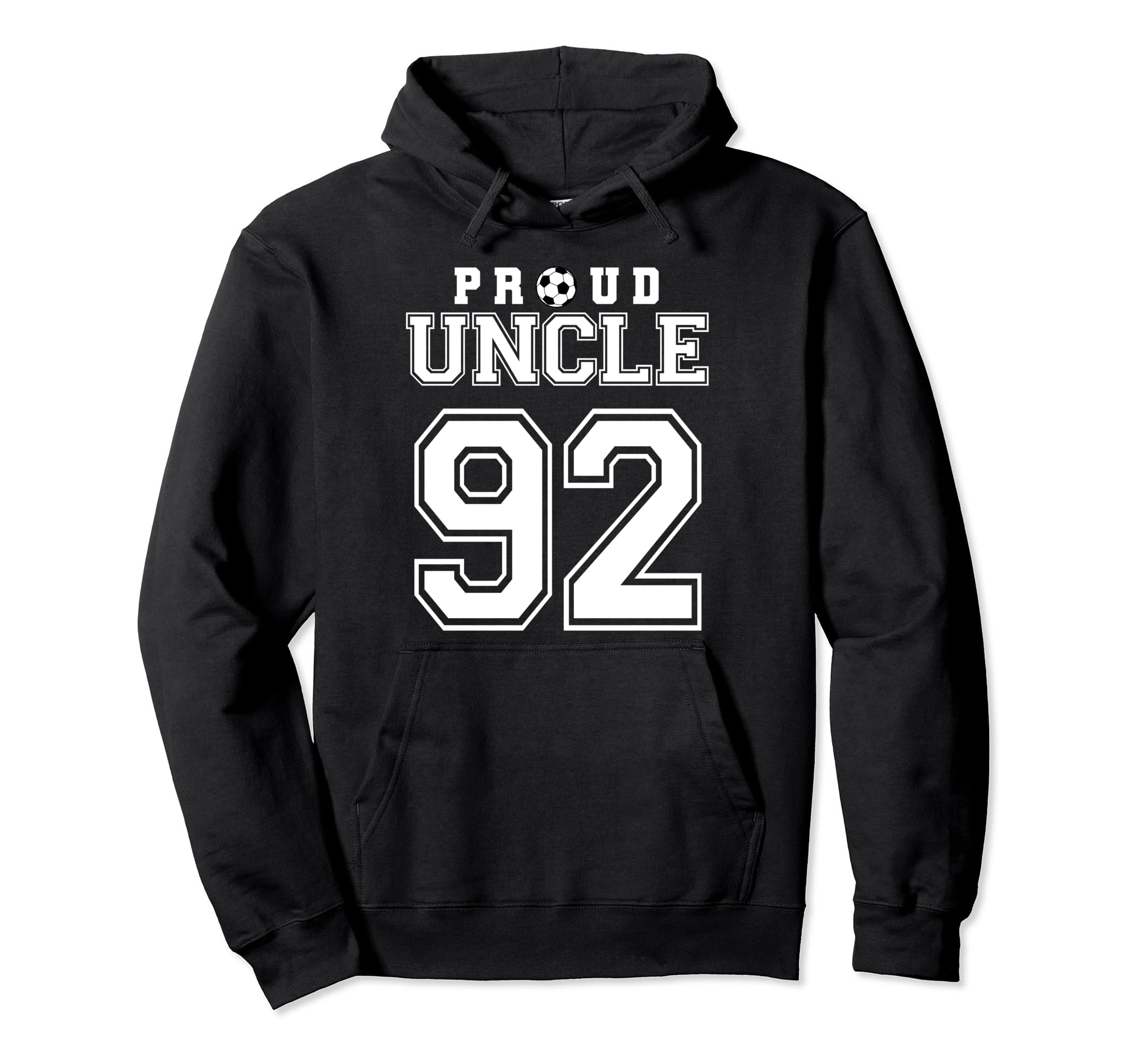 Number 92 Custom Proud Soccer Futbol Hoodie - Custom Art Print Unisex - T-Shirt, Sweatshirt, Hoodie