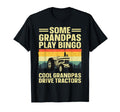 Tractor Art Grandpa Farming Farmer Farm T-Shirt - Novelty Apparel Unisex - T-Shirt, Sweatshirt, Hoodie